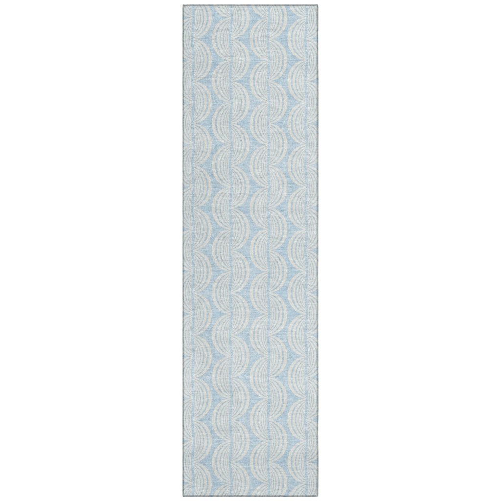 LOOMLAN Rugs Darya Sky Washable Indoor-Outdoor Rug