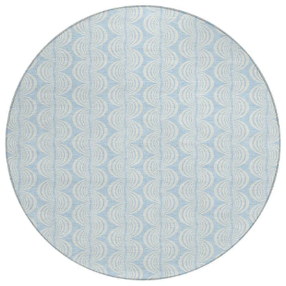 LOOMLAN Rugs Darya Sky Washable Indoor-Outdoor Rug