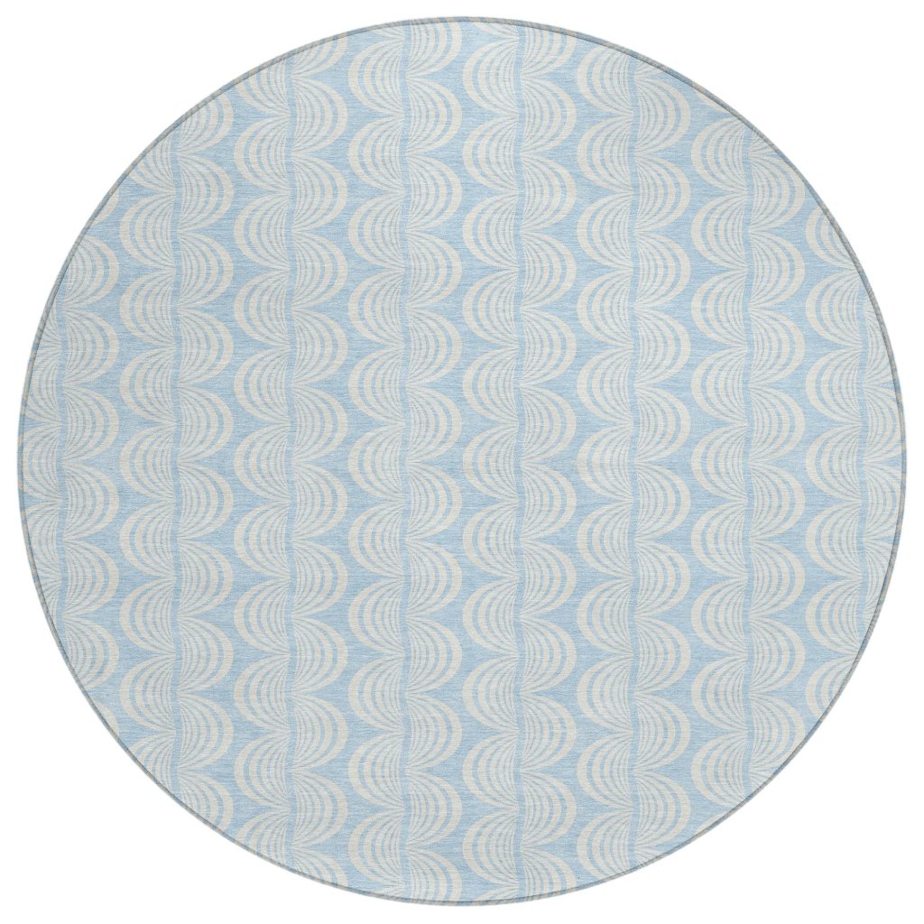 LOOMLAN Rugs Darya Sky Washable Indoor-Outdoor Rug