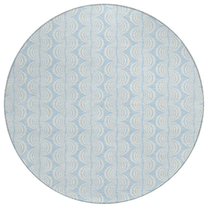 LOOMLAN Rugs Darya Sky Washable Indoor-Outdoor Rug
