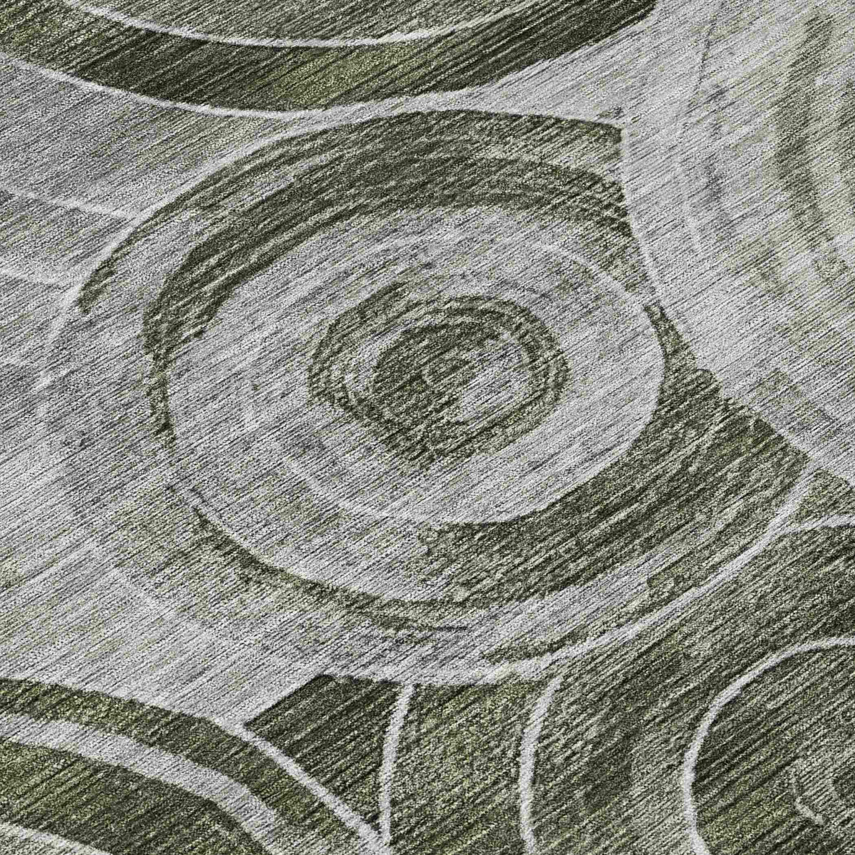 Jaelain Taupe Washable Indoor-Outdoor Rug