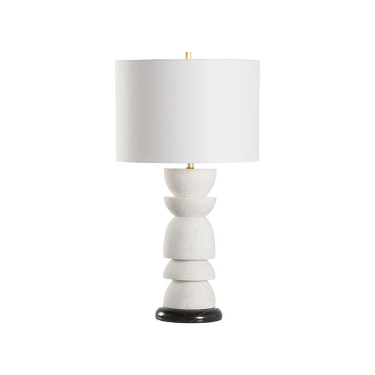 Wildwood Totem Sleek Design And Marble Base Table Lamp