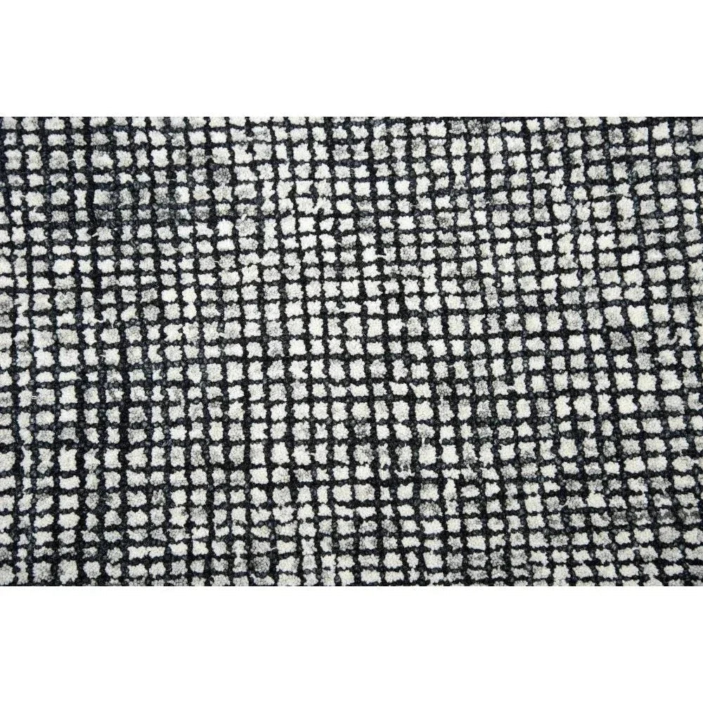 Dobl Tweed Black Large Area Rugs For Living Room - LOOMLAN - LOOMLAN - Area Rugs
