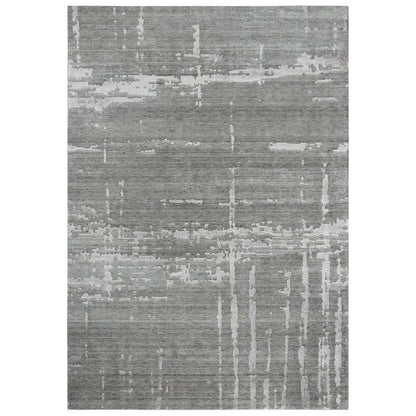 Baum Abstract Gray Large Area Rugs For Living Room