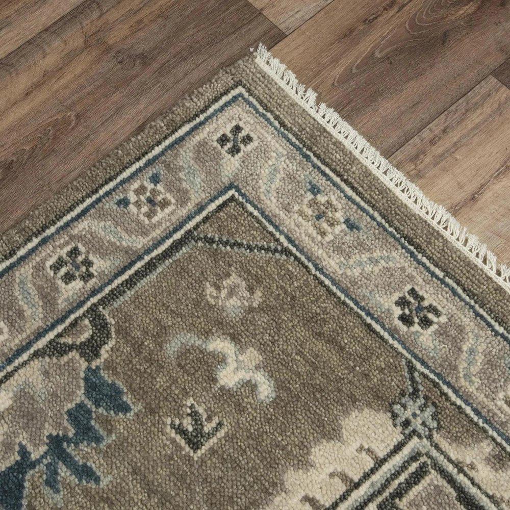 Clif Floral Brown Large Area Rugs For Living Room -- brown