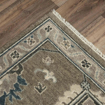 Clif Floral Brown Large Area Rugs For Living Room -- brown