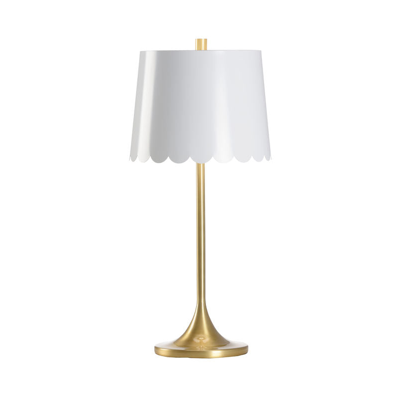 Wildwood Mirasol Brass Base Golden Table Lamp
