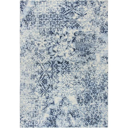 Dori Patch Work White Kitchen Hallway Runner Rug - LOOMLAN - LOOMLAN - Area Rugs