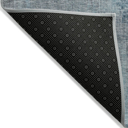 Jaelor Sky Washable Indoor-Outdoor Rug