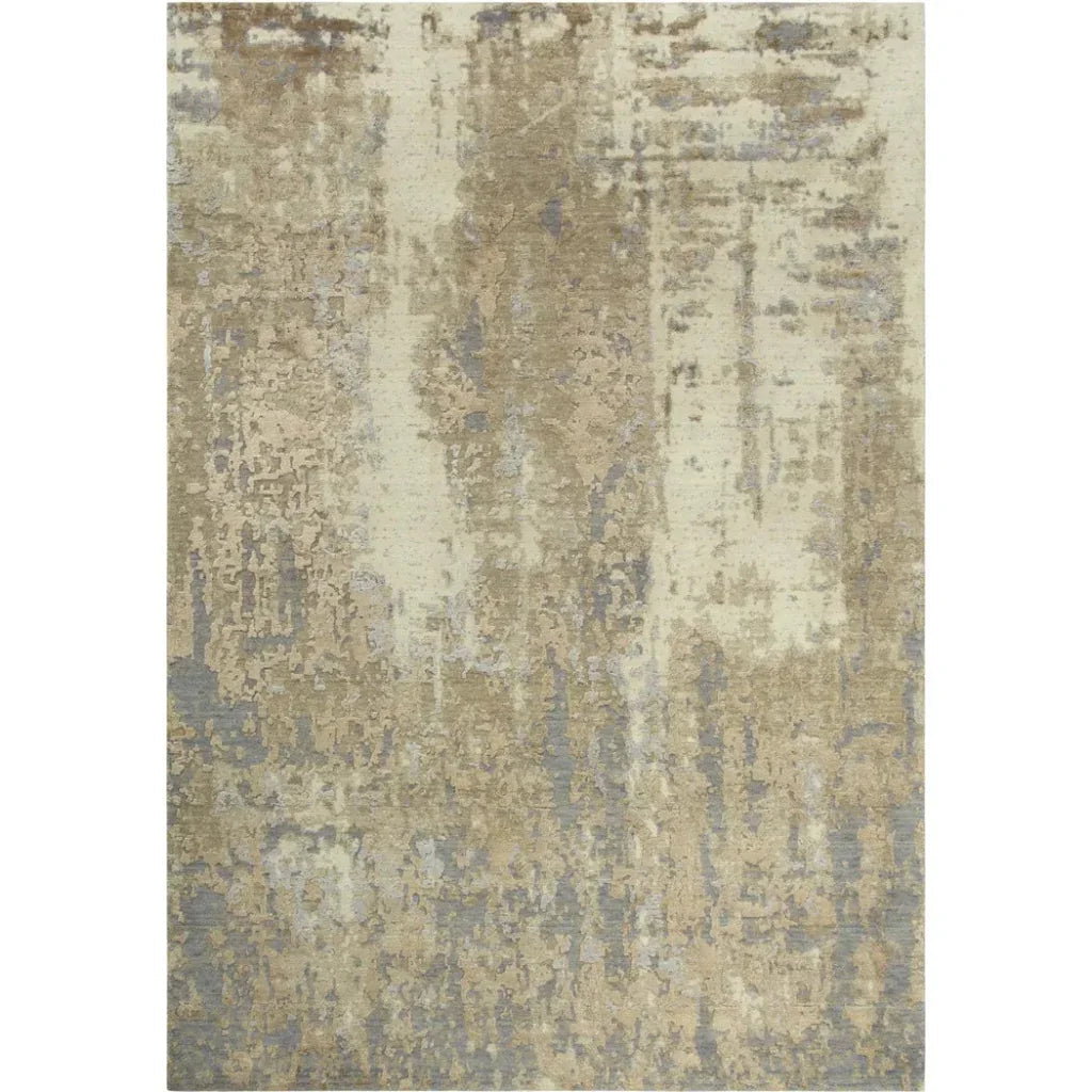 Agan Abstract Brown Large Area Rugs For Living Room