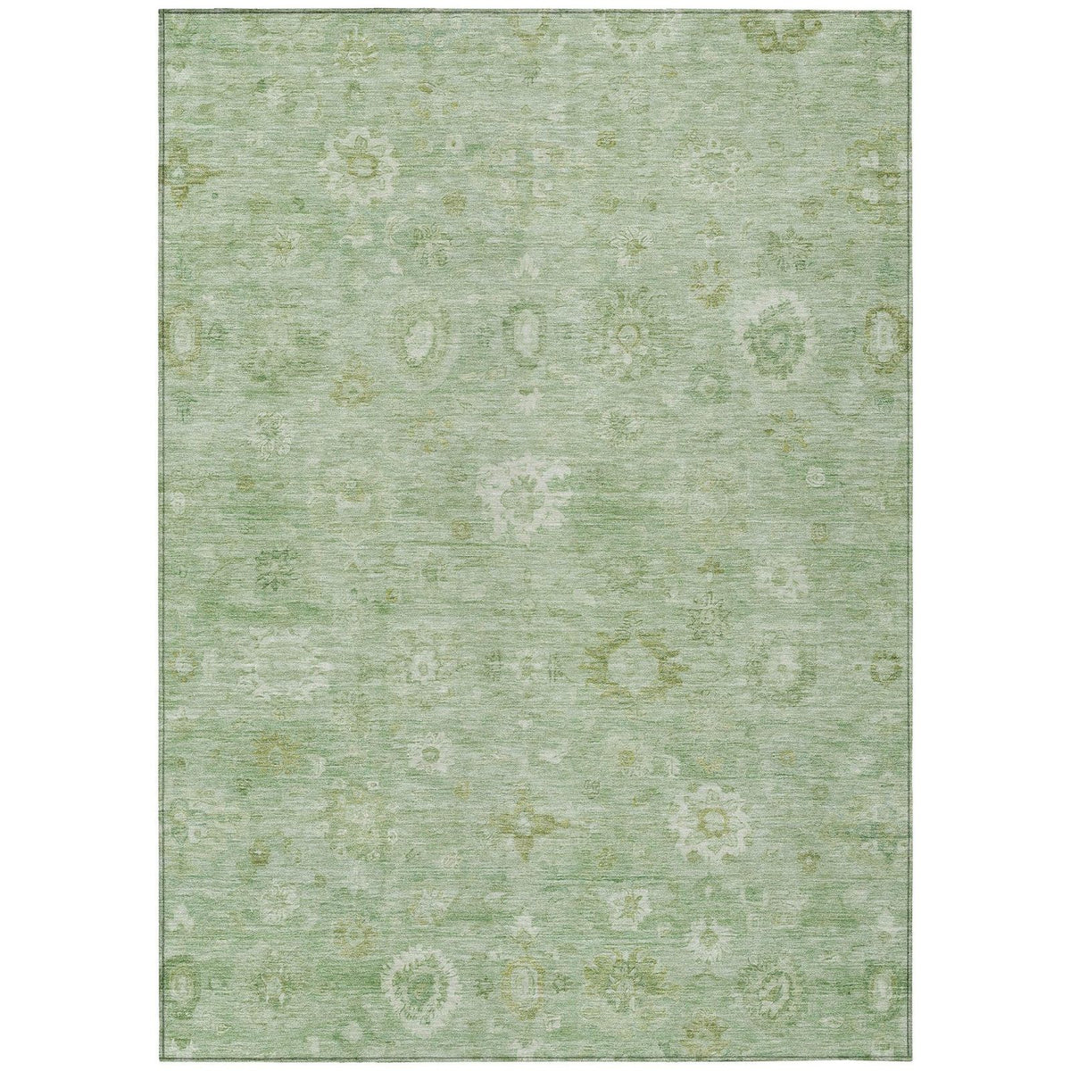 Laeara Aloe Washable Indoor-Outdoor Rug