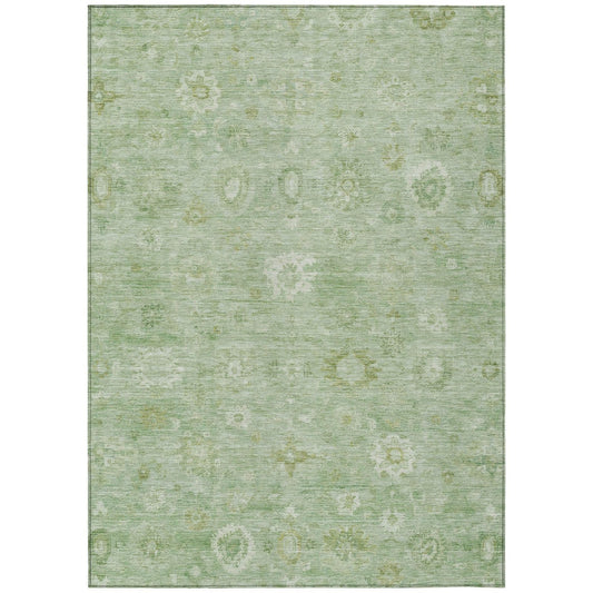 Laeara Aloe Washable Indoor-Outdoor Rug