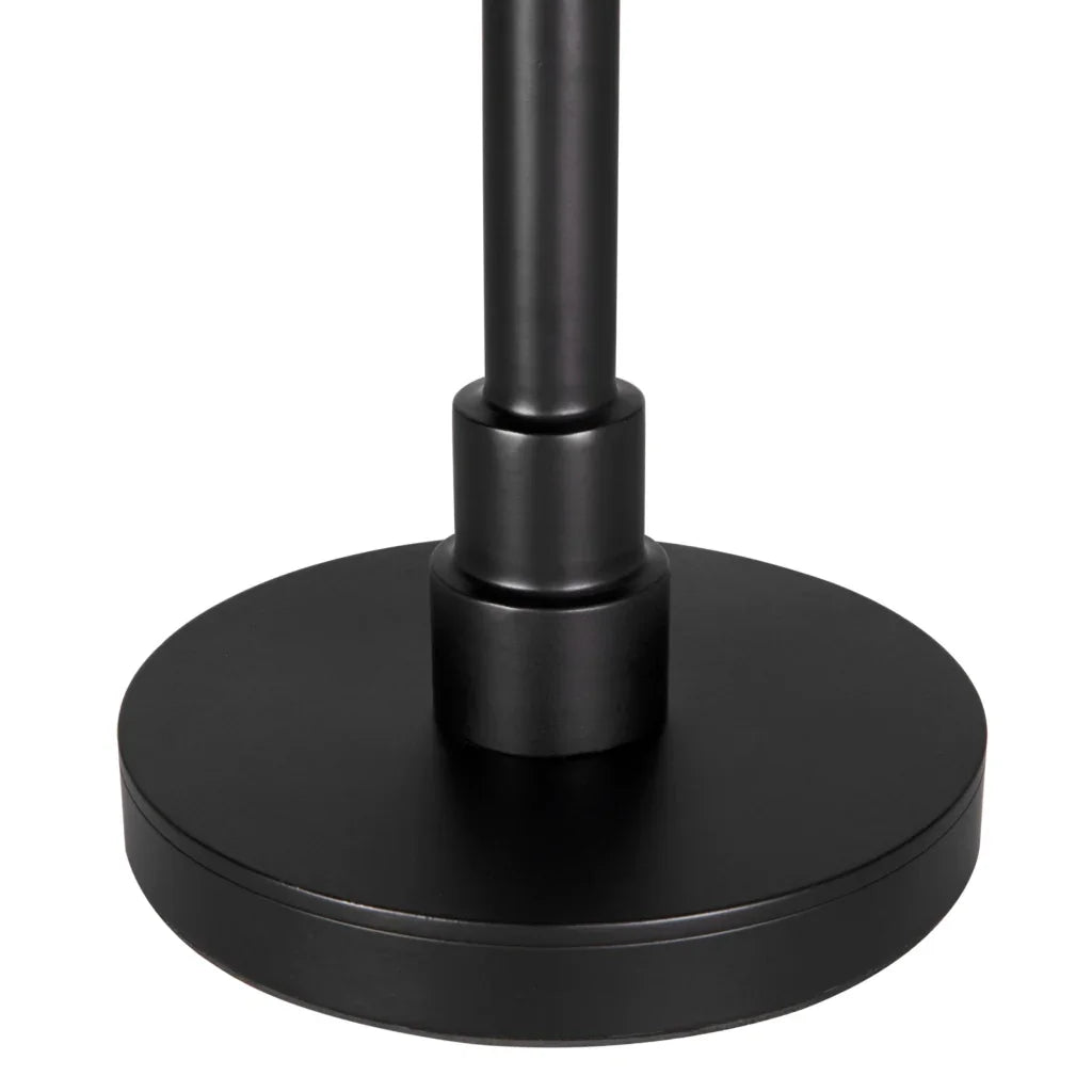 Charlotte Industrial Steel Black Table Lamp -- view 6