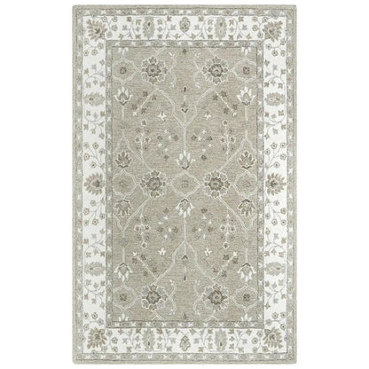 Bael Traditional Beige Living Room Rug