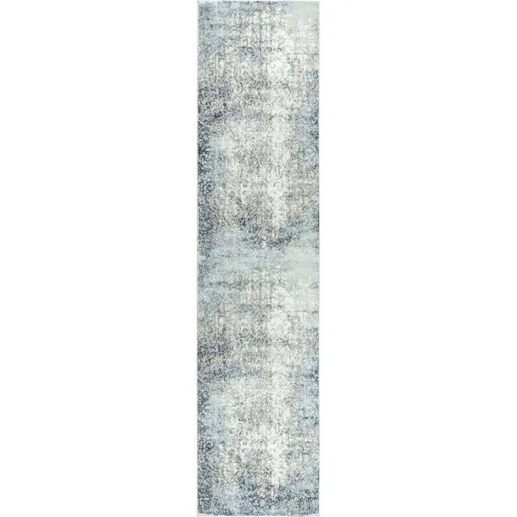 Brac Vine Gray Kitchen Hallway Runner Rug - LOOMLAN - LOOMLAN - Area Rugs