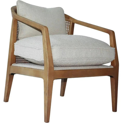 Rosa Club Chair - Sand Boucle