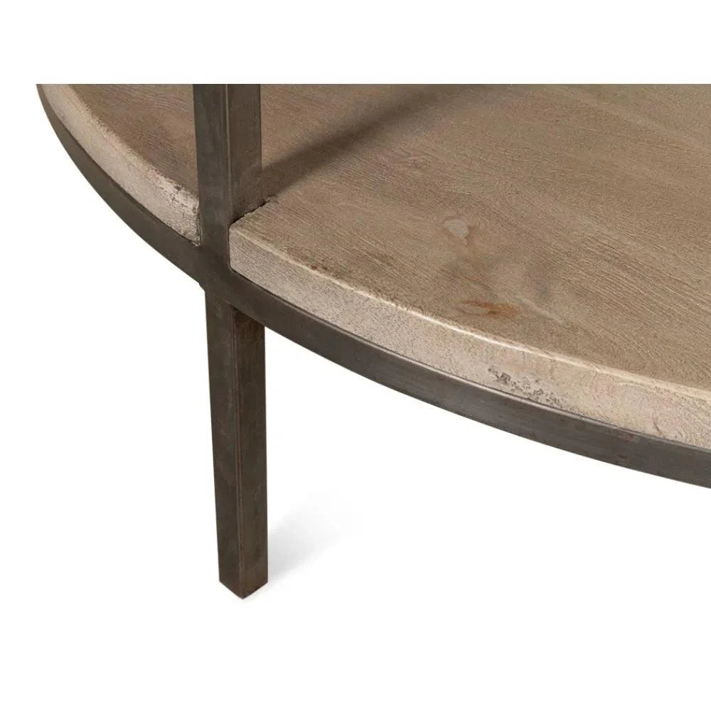Sarreid De Stiol Coffee Table Round With