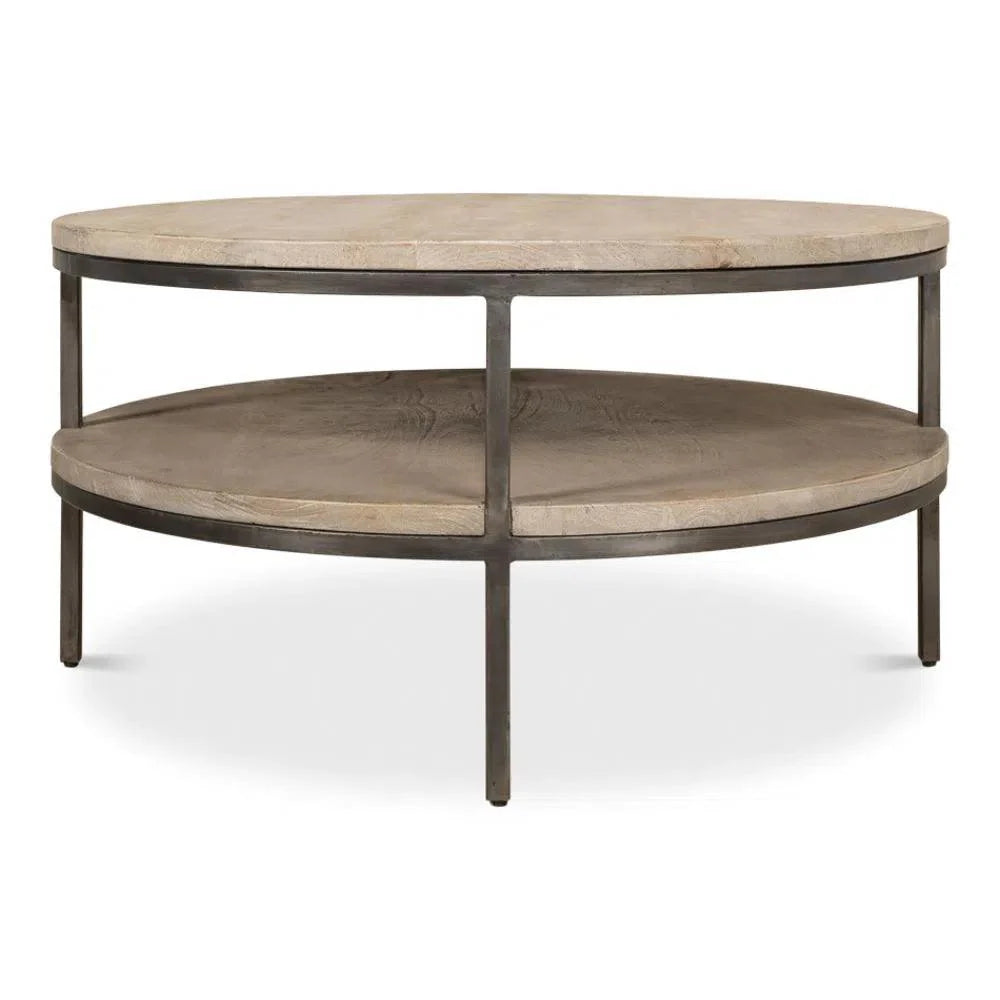 Sarreid De Stiol Coffee Table Round With