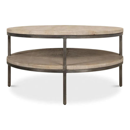 Sarreid De Stiol Coffee Table Round With