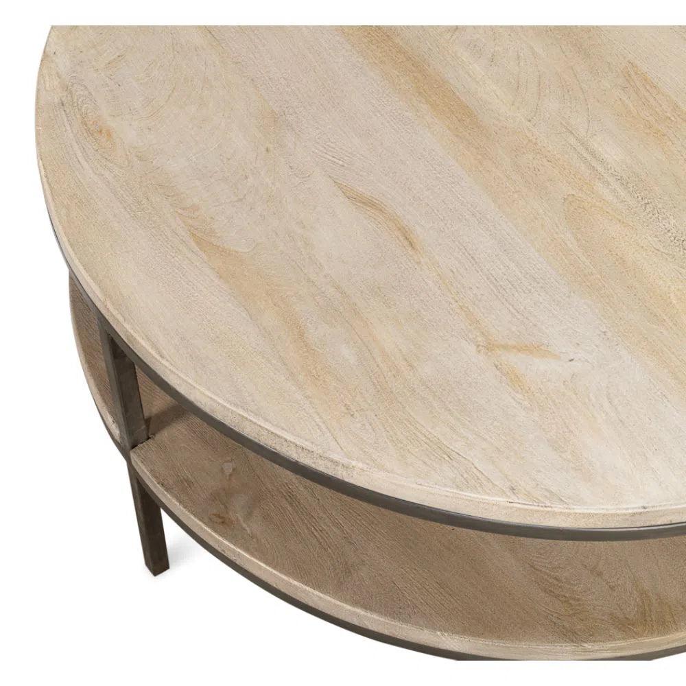 Sarreid De Stiol Coffee Table Round With