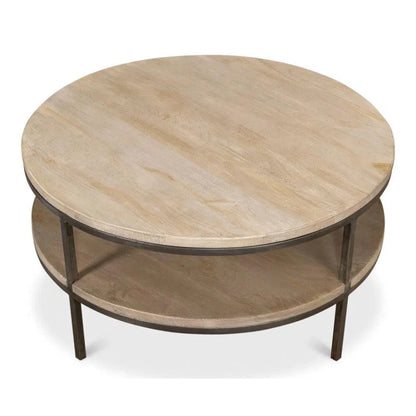 Sarreid De Stiol Coffee Table Round With