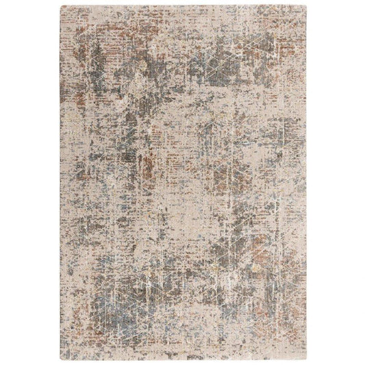 LOOMLAN Cage Abstract Beige/ Multi Large Area Rugs