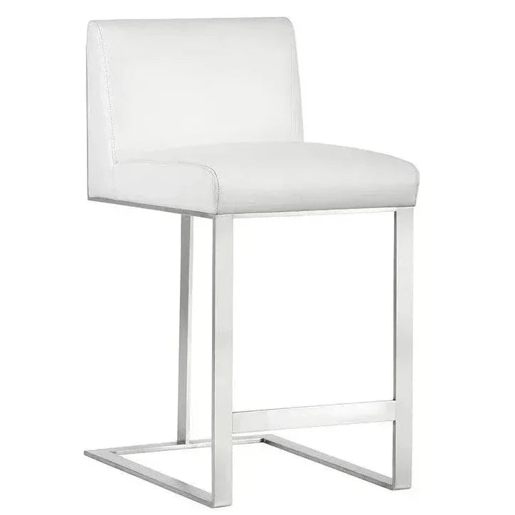 SUNPAN Dean Leather Counter Stool