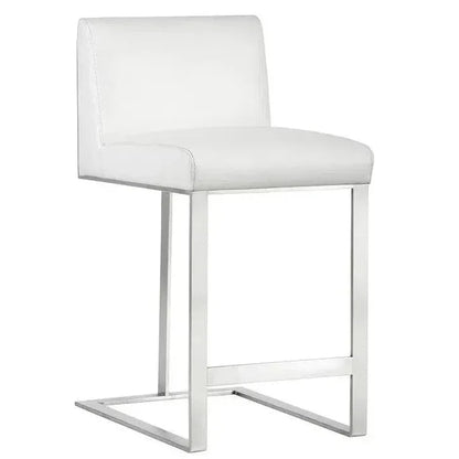 SUNPAN Dean Leather Counter Stool