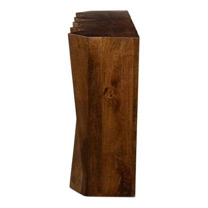 Sarreid Denali Console Table Solid Wood Natural