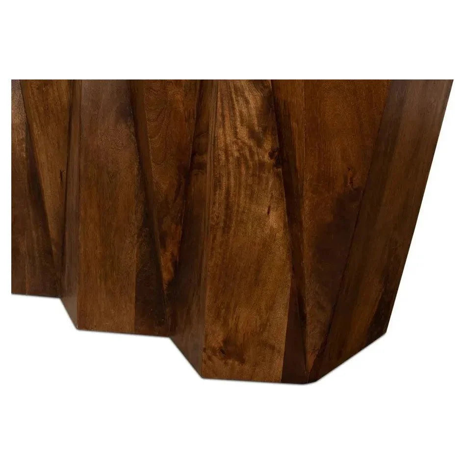 Sarreid Denali Console Table Solid Wood Natural
