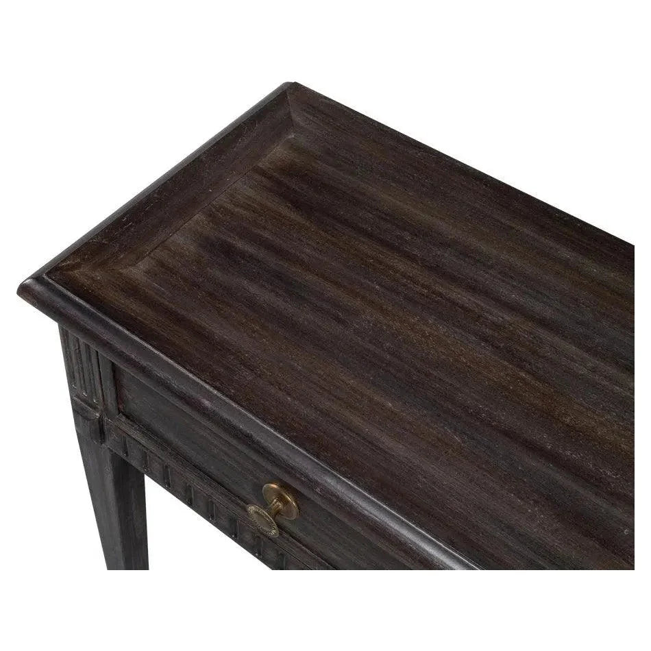 Sarreid DetailsWood Dark Brown Sofa Table