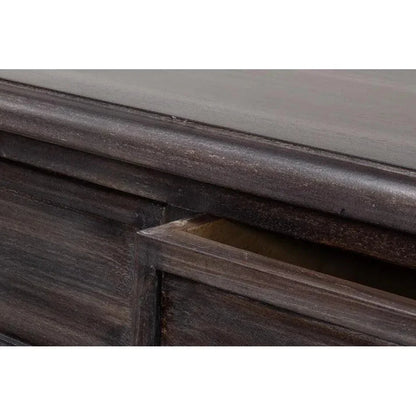 Sarreid DetailsWood Dark Brown Sofa Table
