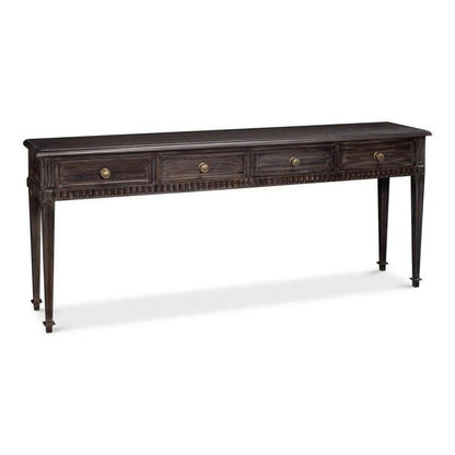 Sarreid DetailsWood Dark Brown Sofa Table