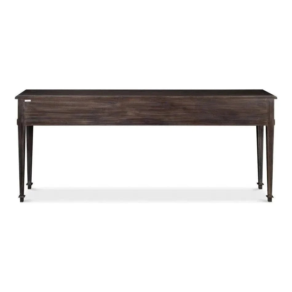 Sarreid DetailsWood Dark Brown Sofa Table