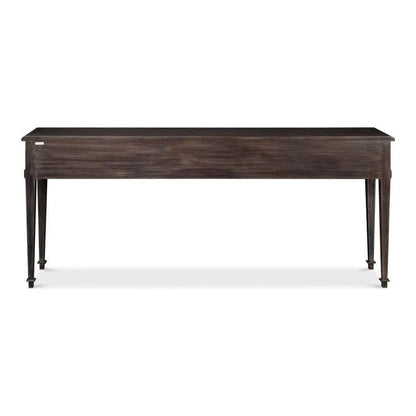 Sarreid DetailsWood Dark Brown Sofa Table