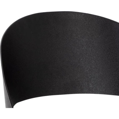 SUNPAN Dezirae Curved Back Leather Dining Chair