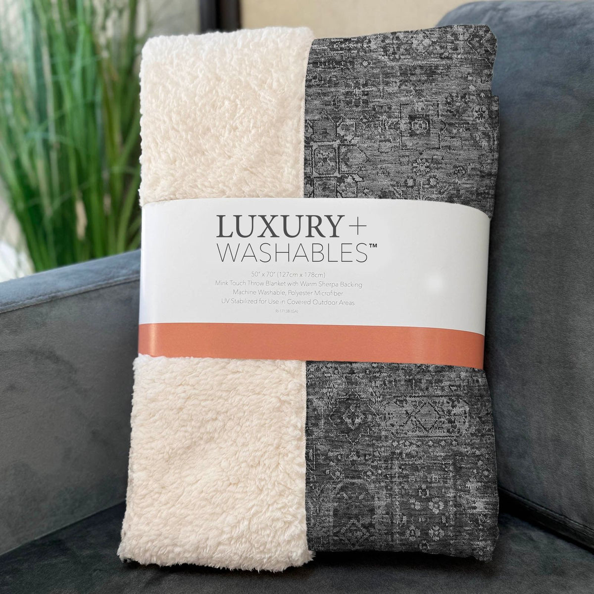 Parallel Bands 50" x 70" Throw Blanket -- view 4