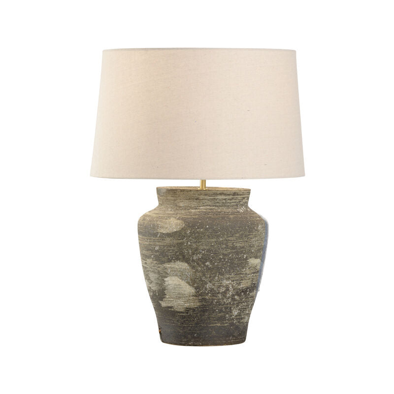 Wildwood Riku Modern Japanese Artistry Indigo Glaze Table Lamp