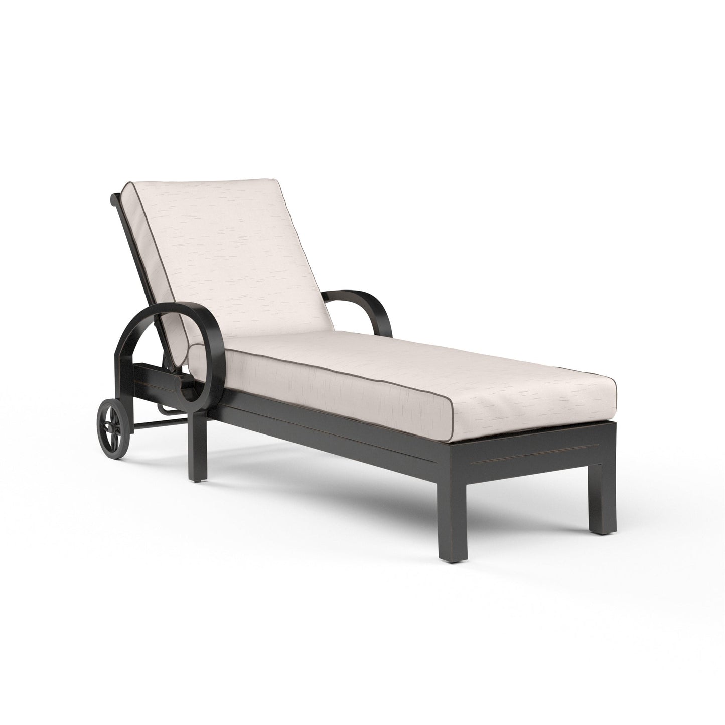 Monterey Sunbrella Upholstered Outdoor Chaise Lounge