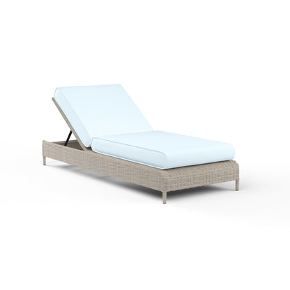 Manhattan Sunbrella Upholstered Adjustable Outdoor Chaise