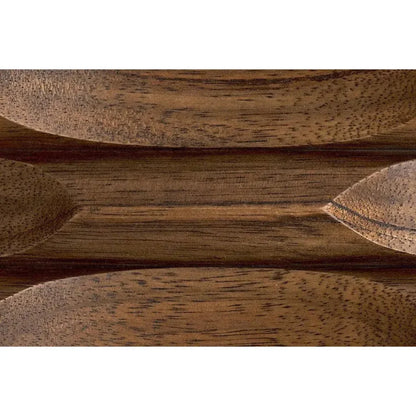 Noir Diamond Four Drawers Walnut Chest