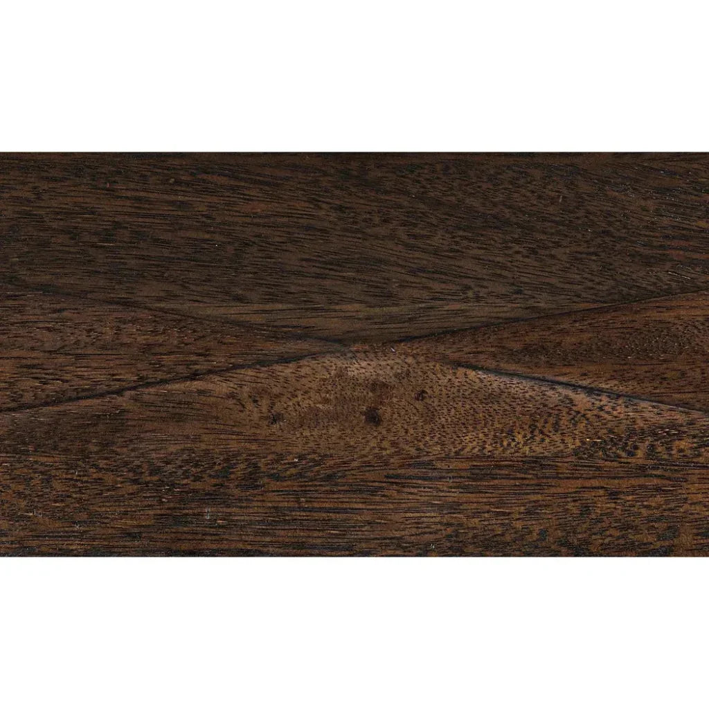 Noir Diamond Four Drawers Walnut Chest