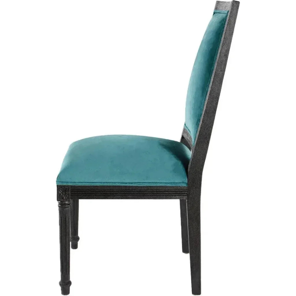 Peninsula Home French Charcoal Lagoon Dining Chair