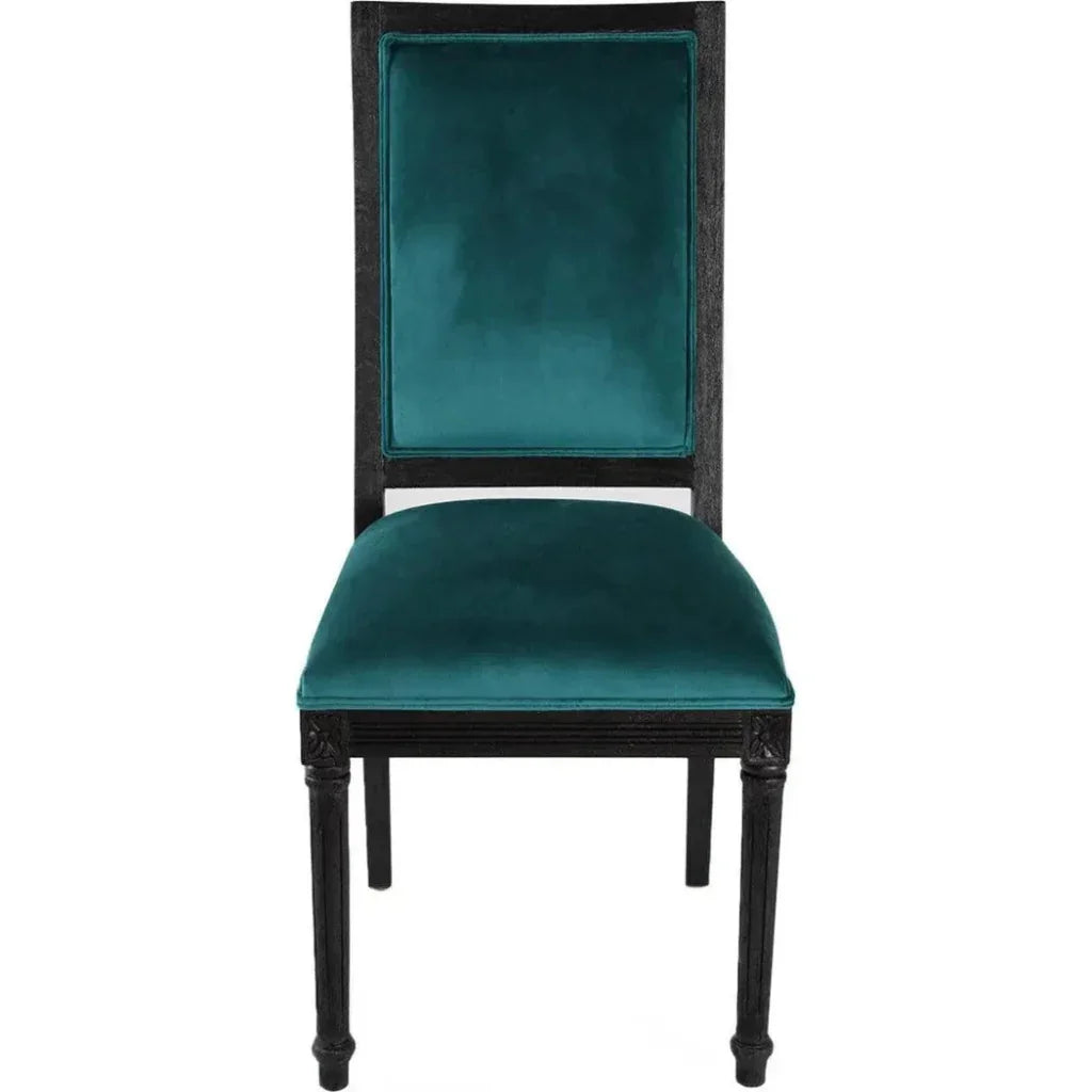 Peninsula Home French Charcoal Lagoon Dining Chair