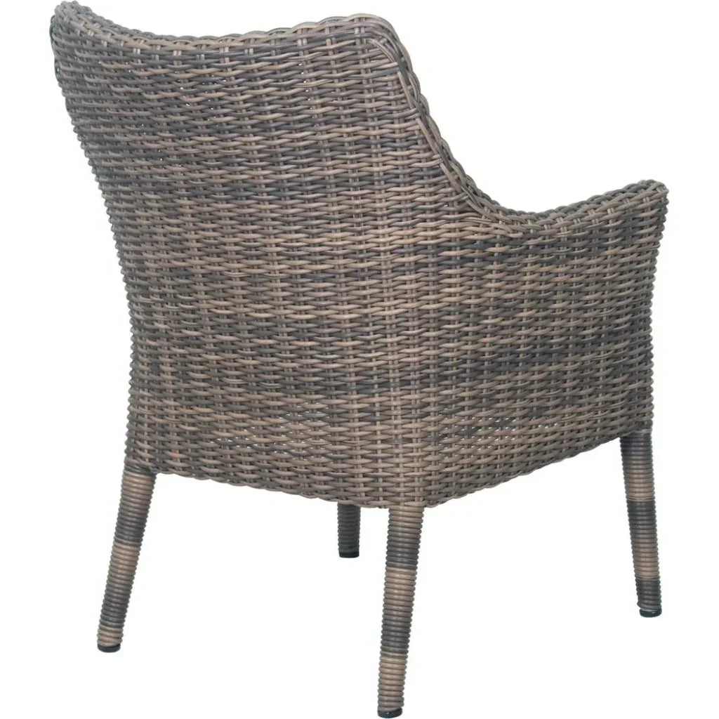 Dining Chair Set of Two - Grey Outdoor - LOOMLAN - Seasonal Living - Outdoor Dining Chairs