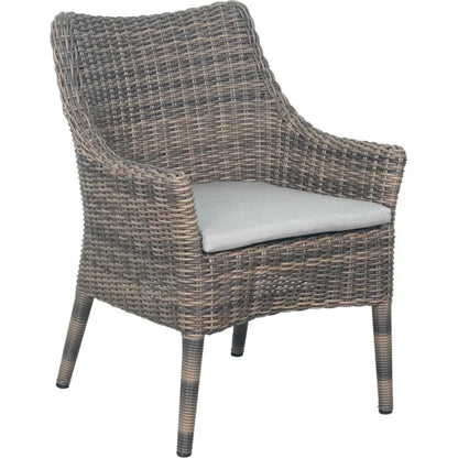 Dining Chair Set of Two - Grey Outdoor - LOOMLAN - Seasonal Living - Outdoor Dining Chairs