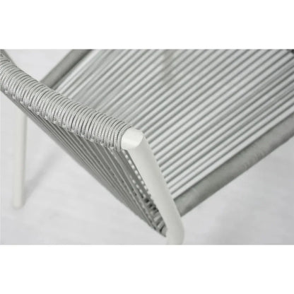 Dining Side Chair Set of Two - Grey Outdoor - LOOMLAN - Seasonal Living - Outdoor Dining Chairs