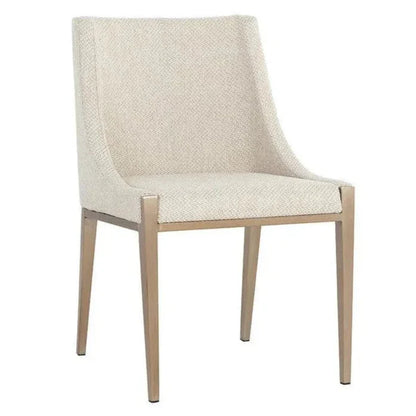 SUNPAN Dionne Fabric Armless Dining Chair