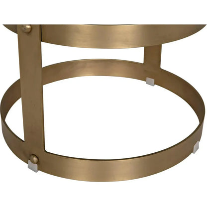 Noir Dior Soft Brown Linen Barstool