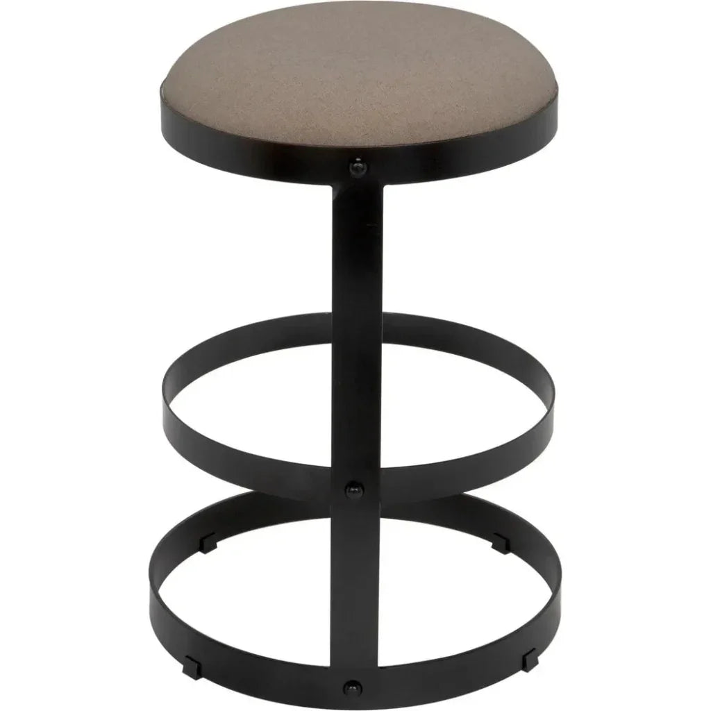 Noir Dior Iron Made Counter Stool